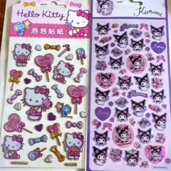 ③限定　最終値下　ライセンス品　サンリオ　キラキラシール　キティ　クロミ