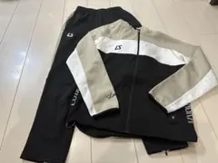 ルースイソンブラ ジャージセット Sサイズ ブラック/ベージュ