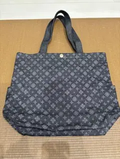 美品　Russet モノグラム柄 デニムトートバッグのサムネイル