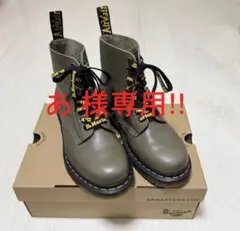 新品同様】希少 Dr.Martens 1460 オリーブ UK6 25cm - メルカリ