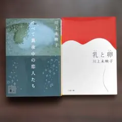川上未映子　乳と卵(芥川賞)　すべて真夜中の恋人たち　文庫