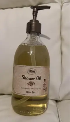 【新品未使用】SABON シャワーオイル ホワイトティー 500mlのサムネイル