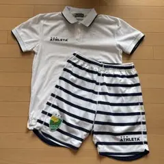 美品 ATHLETA アスレタ ポロシャツ＆プラクティスパンツ 上下セット M
