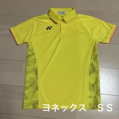 YONEX イエローポロシャツ　SS テニス　バドミントン