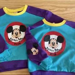 しまむら　ミッキー　ミコリッド　トレーナー　2点セット