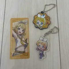 鏡音リン・レン アクリルキーホルダー 缶バッジ セット - メルカリ