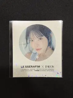 LE SSERAFIM d’icon 購入特典ステッカー ウンチェ