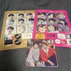 timelesz アルバム　FAM ステッカー　アナザージャケット特典　セット