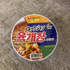 NONGSHIM ユッケジャン サバル麺 カップラーメン 7個セットのサムネイル