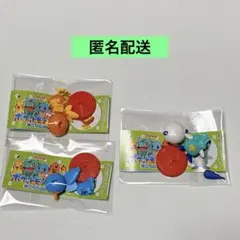 ポケモン　チョコエッグ　旅立ちの3匹 アチャモ　ミズゴロウ　ミジュマル