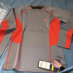 Under Armour ColdGear SM グレー/レッド