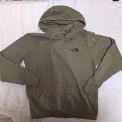 THE NORTH FACE オリーブ フード付きパーカー両面ロゴ