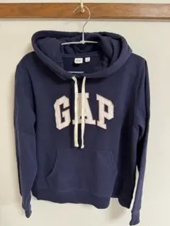 GAP プルオーバーパーカー　ロゴ　ネイビー　サイズM