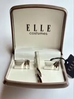 ELLE costumes カフスボタン＆ネクタイピン セット