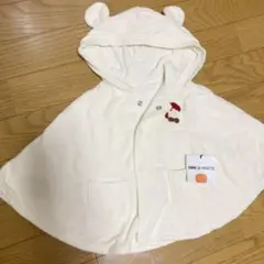 新品タグ付き　コムサ　リバーシブル　ポンチョ ケープ