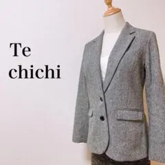 テチチ ジャケット　テーラージャケット　グレー　オシャレ シンプル