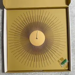 Francfranc SONNE WALL CLOCK ゴールドのサムネイル