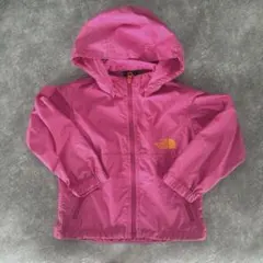 THE NORTH FACE キッズ ナイロンパーカー フューシャピンクのサムネイル