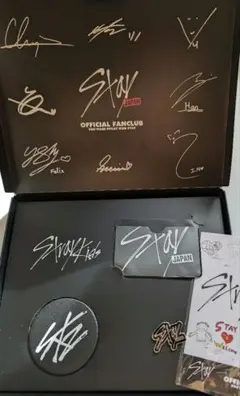 新品未使用 straykids stayjapan ファンクラブ 入会特典