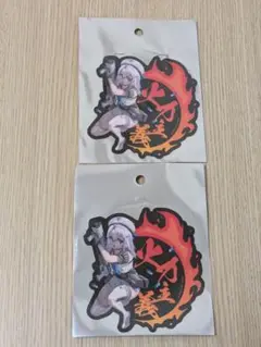 勝利の女神：NIKKE ガンガールステッカー　ネオン×2②