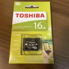 新品未使用 TOSHIBA microSDHCカード 16GB