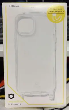 【新品未開封】iFace iPhone 13用 ストラップ対応ケース