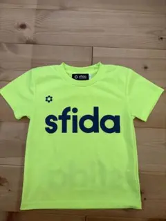 sfida プラクティスシャツ 蛍光イエロー 120