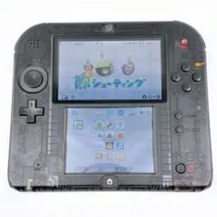 ニンテンドー2DS クリアブラック 本体