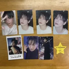 txt テヒョン　starkissed 特典　トレカ　チェキ　セット　星