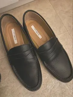 黒ローファー 24.5cm