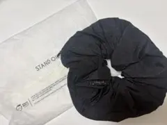 STAND OIL Layer Scrunchie ブラック