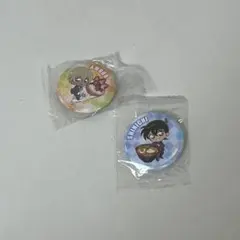 名探偵コナン くら寿司コラボ 缶バッジ 安室透 工藤新一