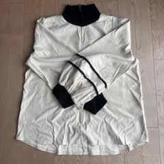 axes Femme ボリュームスリーブ 長袖シャツ （白）