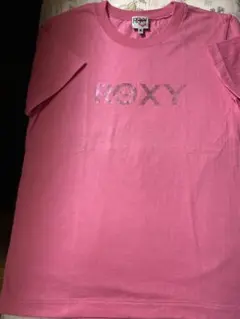 ROXY ピンク　半袖シャツ　サイズM