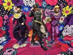 一番くじジョジョの奇妙な冒険 承太郎、ジョルノ、仗助フィギュアセット