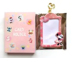 【ディズニー】ミニー パスケース カードホルダー