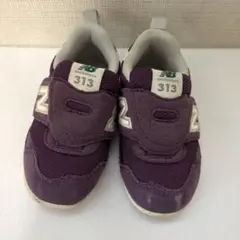 New Balance 313 パープル 14.0cm 記名あり