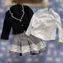極美品 MICHIKO LONDON KOSHINO入学式フォーマル 女の子3点
