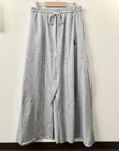 恐竜刺繍スエットスカート　スリット入りのサムネイル