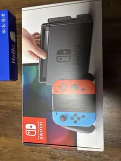 極美品Nintendo Switch ネオンレッド/ネオンブルー 本体