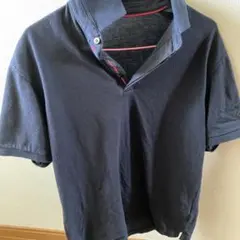 UNIQLO ネイビー　半袖ポロシャツ Mサイズ