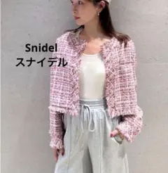 2026年最新】Snidel カラー：ピンク系 レディース ノーカラー