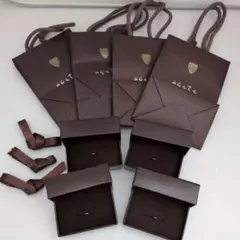 agete ボックス&紙袋&リボン