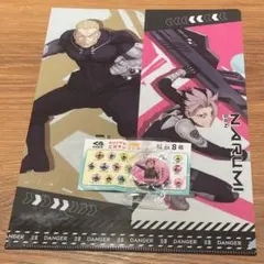 怪獣8号 くら寿司 クリアファイル マグネット 鳴海弦 四ノ宮功