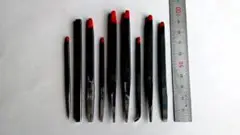 彫金 打ち出し用 赤タガネ9本