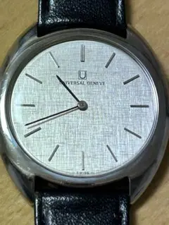 UNIVERSAL GENEVE 手巻き ローマン文字盤 稼働品 美品 希少 スイス製 ヴィンテージ MILUS 女性用 ゴールド ローマン数字文字