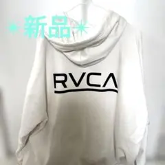 新品RVCA フード付きパーカー 定価¥12100のサムネイル