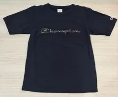 Champion リバースウィーブ Tシャツ L ネイビー 迷彩 C3-M303