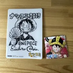 ONE PIECE ナツコミ2019 ステッカー 2枚セット - メルカリ