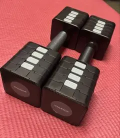 Wolfyok fitness 可変式ダンベルセット（5kg×2個セット）のサムネイル